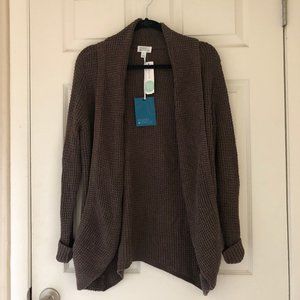 Brown Market & Spruce Cardigan, size Medium